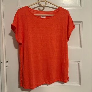 Fat Face Coral Short Sleeve Tee